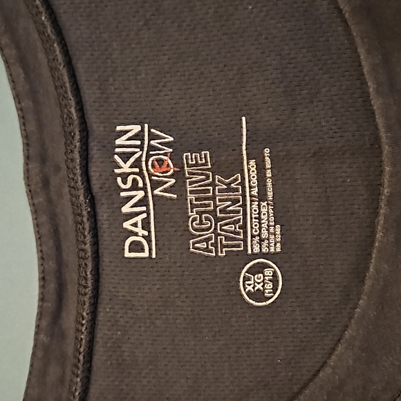 Danskin Now Sports Tank Top Size XL Dark Gray - Picture 2 of 7